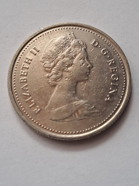 Kanada 25 Centów 1985 r