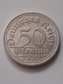 Niemcy 50 pfennig 1920 r A