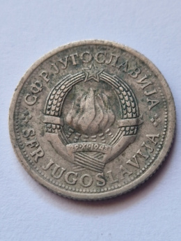 Jugosławia 1 Dinar 1975 r