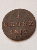 Księstwo Warszawskie 1 Grosz 1812 r