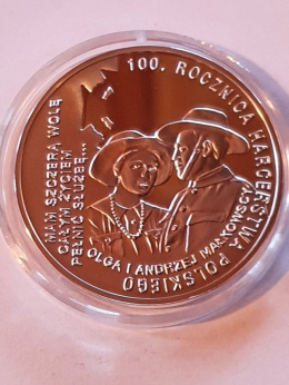 10 zł 100 Rocznica Harcerstwa Polskiego 2010 r