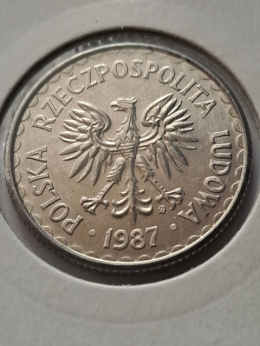 1 złoty 1987 r