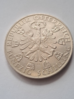 Austria 50 Schillng 1959 r