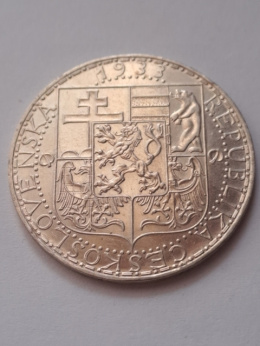 Czechosłowacja 20 Koron Pierwsza Republika 1933 r