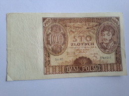 Banknot 100 złotych 1934 r seria AE