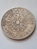 Niemcy 5 Marek Prusy 1876 r