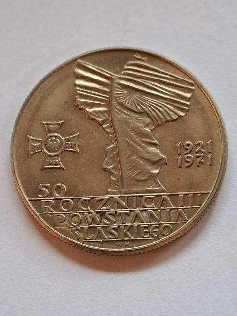 10 zł 50 Rocznica Powstania Śląskiego 1971 r