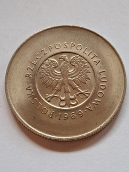 10 zł Dwudziesta Piąta Rocznica PRL 1969 r