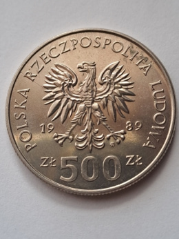 500 zł 50 Rocznica Wojny Obronnej 1989 r