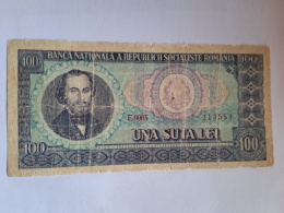 Rumunia Banknot 100 Lei 1966 r