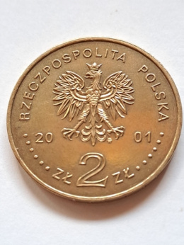 2 zł Kopalnia Soli w Wieliczce 2001 r