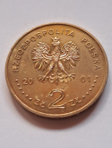 2 zł Szlak Bursztynowy 2001 r