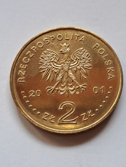 2 zł Szlak Bursztynowy 2001 r