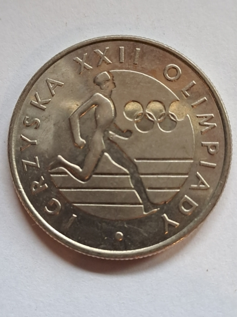 20 zł Igrzyska XXII Olimpiady 1980 r