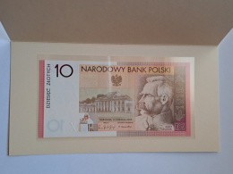 Banknot 10 zł Niepodległość 2008 r stan UNC