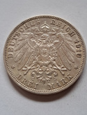 Niemcy 3 Marki Wirtembergia 1910 r