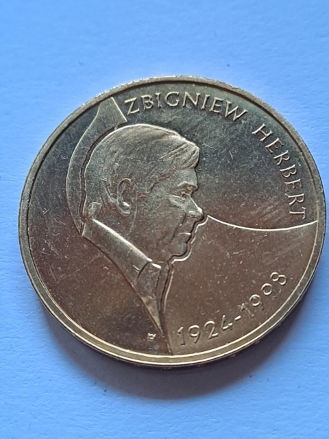 2 zł Zbigniew Herbert 2008 r