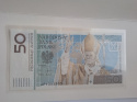 Banknot 50 zł Jan Paweł II 2005 r UNC