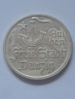 WM Gdańsk 1 Gulden 1923 r