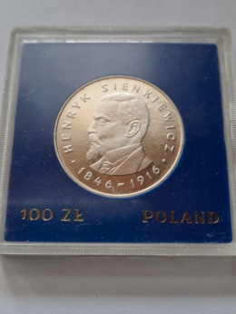 100 zł Henryk Sienkiewicz 1977 r