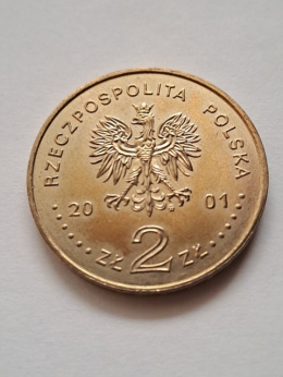 2 zł Kopalnia Soli w Wieliczce 2001 r