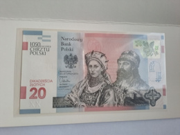 20 zł 1050. Rocznica Chrztu Polski 2015 r stan UNC