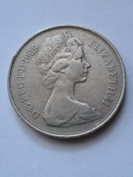 Wielka Brytania 10 Pence 1969 r