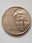 10 zł Maria Skłodowska-Curie 1967 r