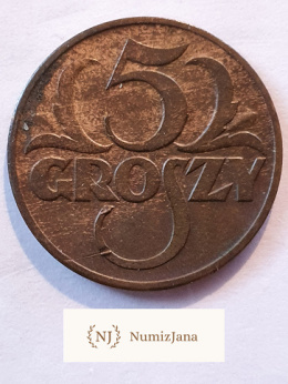 5 Groszy 1937 r