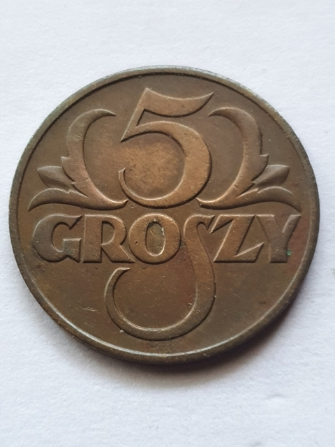 5 Groszy 1938 r