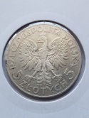 5 zł Głowa Kobiety 1933 r