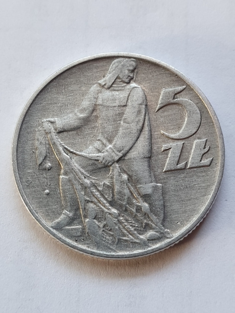 5 zł Rybak 1959 r