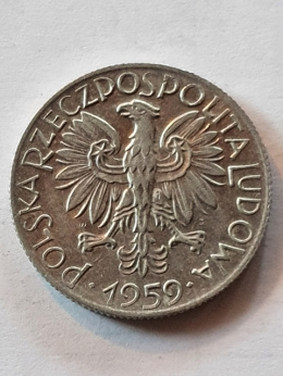 5 zł Rybak 1959 r