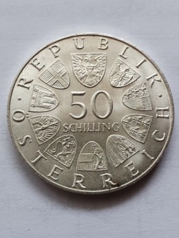 Austria 50 Schilling 1969 r