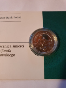 10 zł Józef Poniatowski 2013