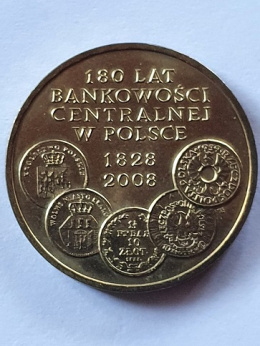 2 zł 180 Lat Bankowości Centralnej 2009 r