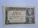 Banknot 2 złote 1936 r seria AR