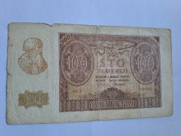 Banknot 100 złotych 1940 r seria E