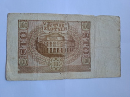 Banknot 100 złotych 1940 r seria E