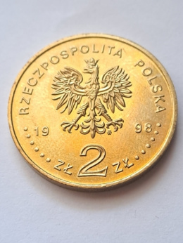 2 zł Adam Mickiewicz 1998 r