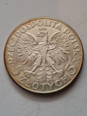 5 zł Głowa Kobiety 1933 r