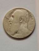 Belgia 50 Cent Leopold II 1901 r