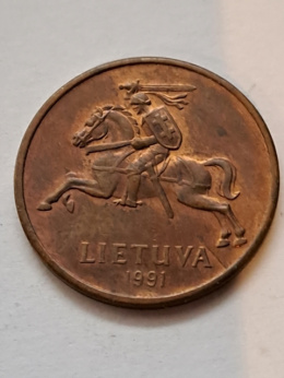 Litwa 50 Centu 1991 r