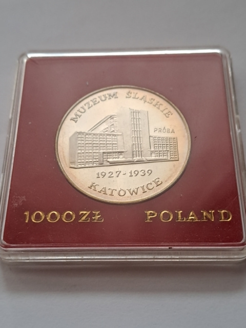 1000 zł Muzeum Śląskie 1987 r