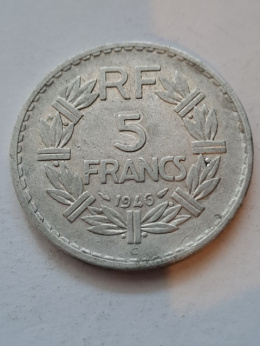 Francja 5 Franków 1946 r