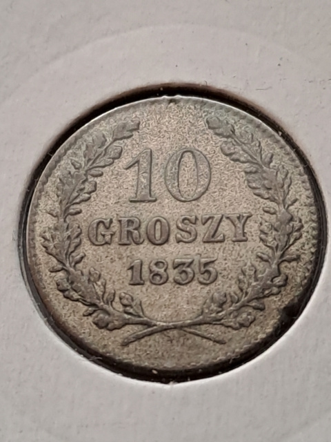 Wolne Miasto Kraków 10 groszy 1835 r