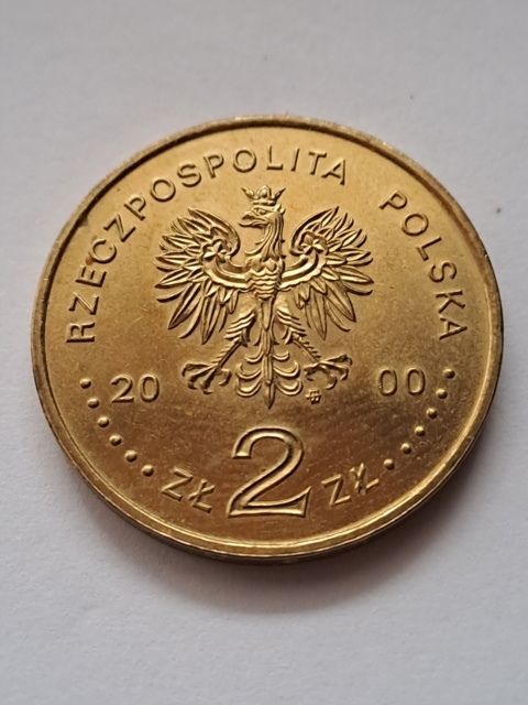 2 zł 1000 lat Wrocławia 2000 r