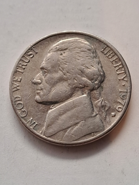 USA 5 Centów Jefferson 1979 r