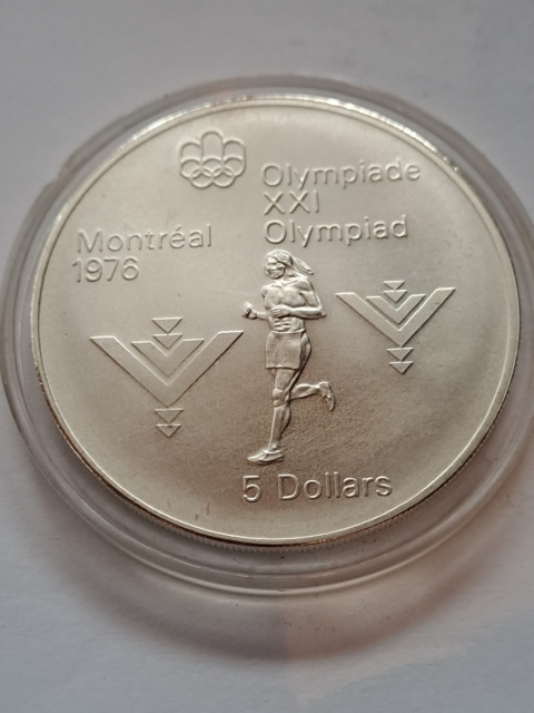 Kanada 5 Dolarów Olimpiada Montreal 1975 r