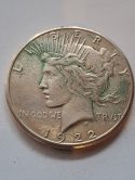 USA Dollar Peace 1922 r S